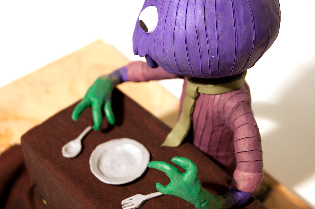 claymation   stop motion Onion 3D