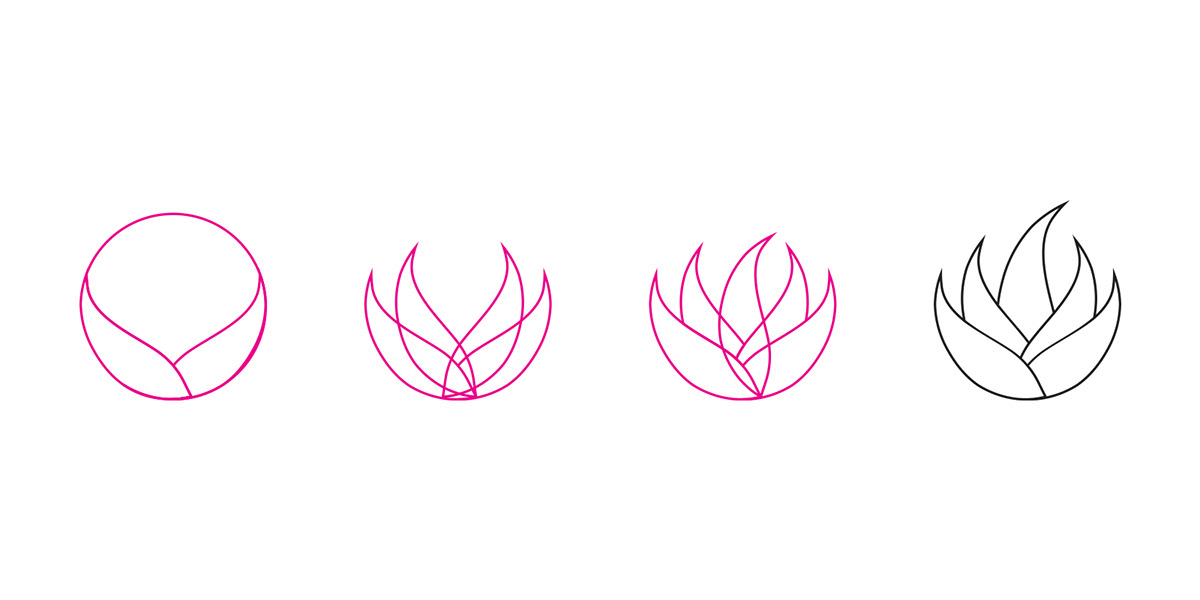 brand branding  Logomarca marca logo natural aloevera moderno modern icone