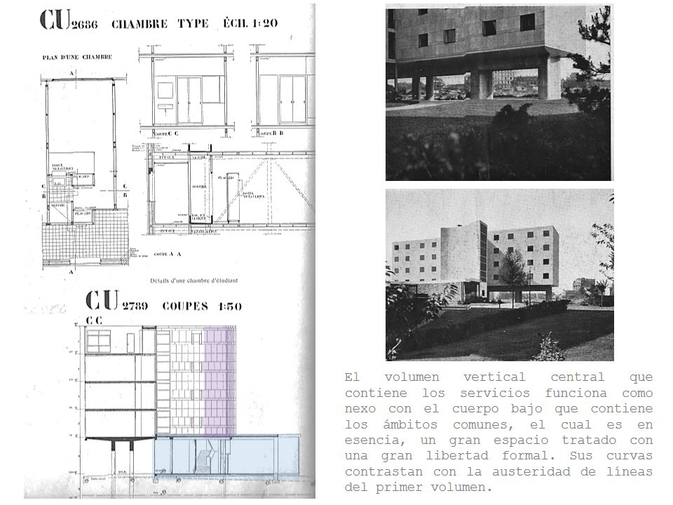 #analisis #PABELLON SUIZO #Le Corbusier ARQUNIANDES Pablo Gamboa #201601 ARQU3830 forma analisis UI FORMA