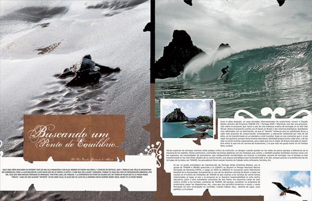 surf magazine  design