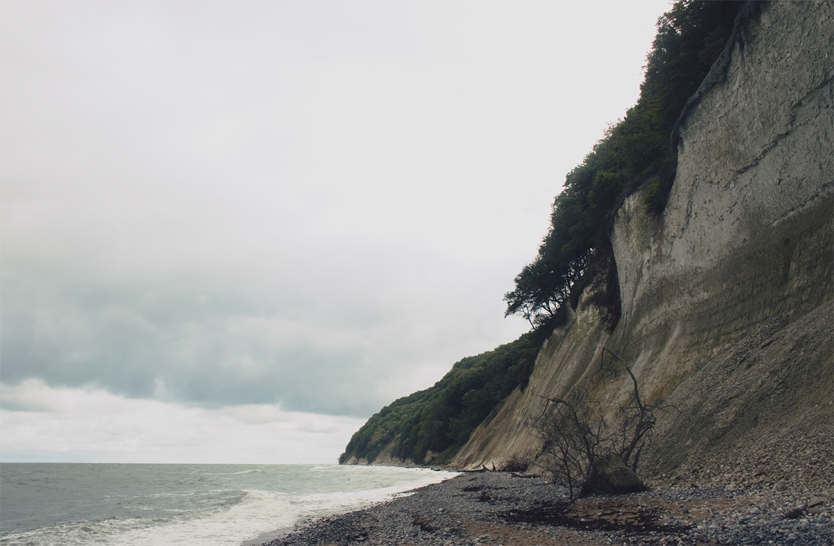 baltic sea chalk cliff rügen Ostsee Kreideküste seascape Landscape minimalist
