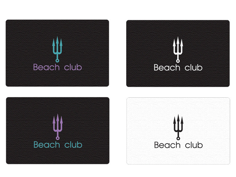 beach club logo
