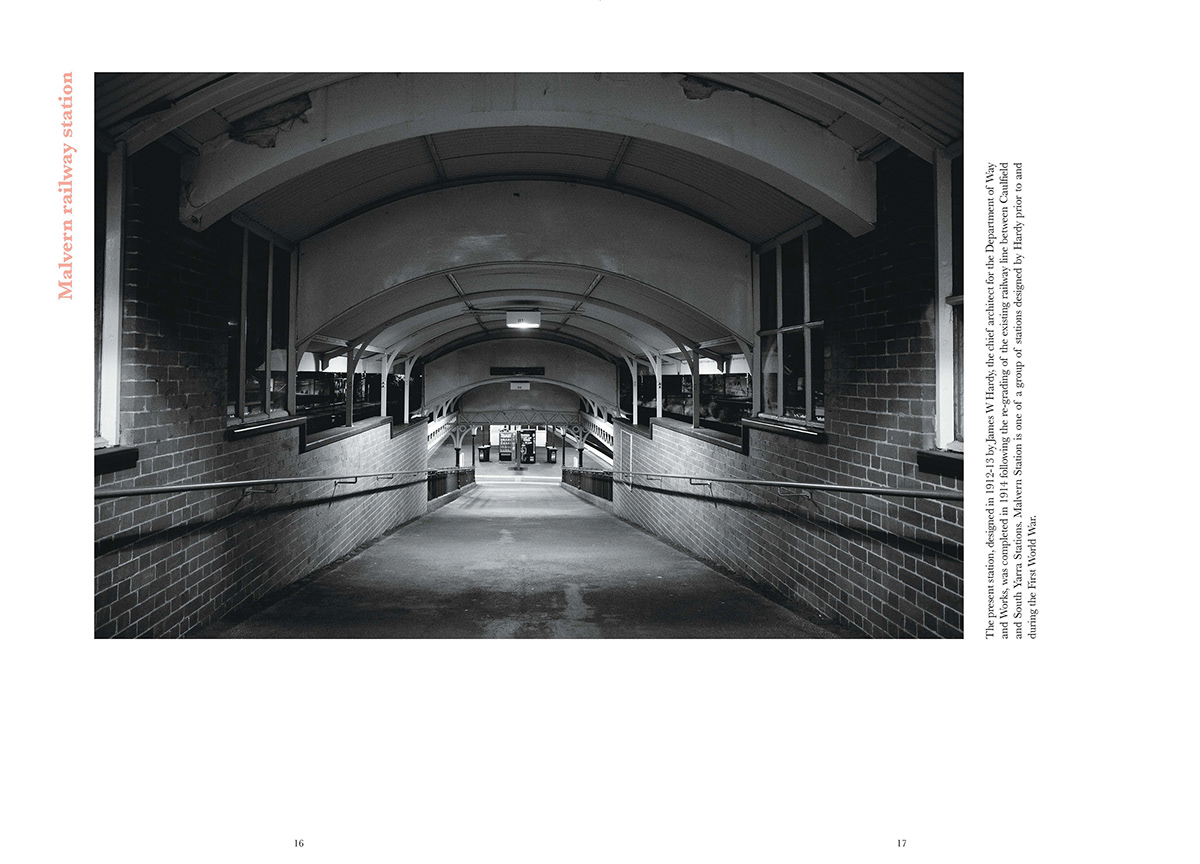 publication magazine typographylayout trainstations