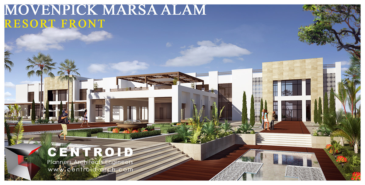 Resorts master plans planning hotels beach resorts concept design architecture design hospitality projects egypt Centroid Landscape
