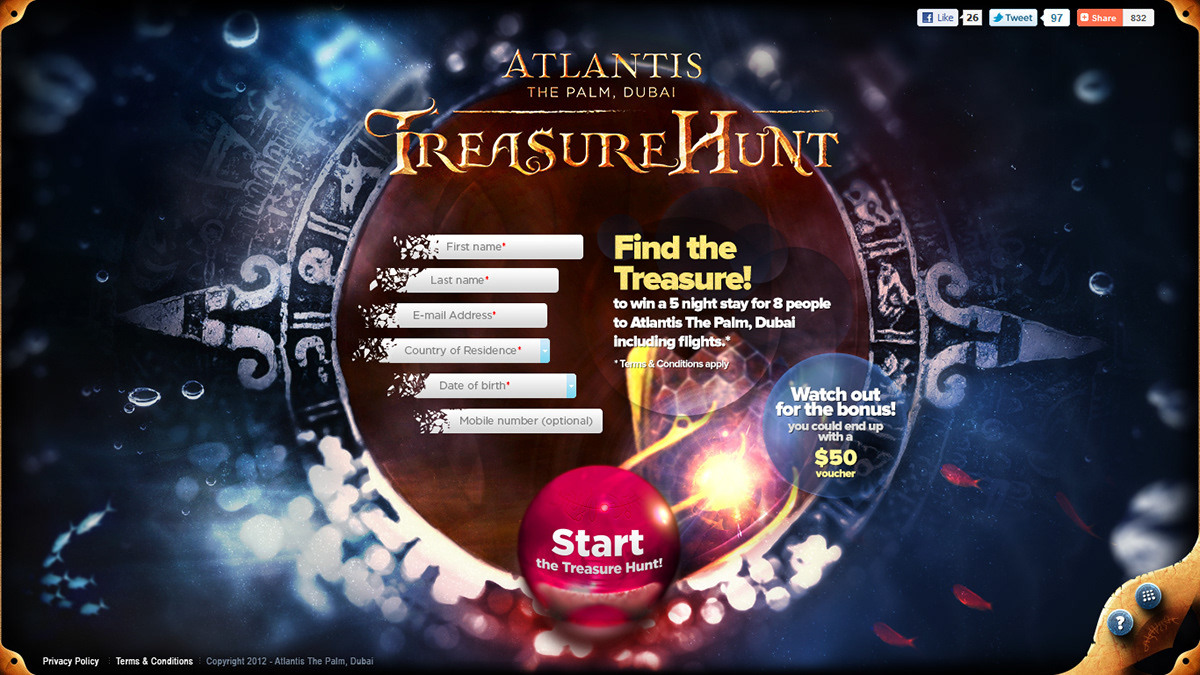 Atlantis Treasure Hunt atlantis dubai hotel
