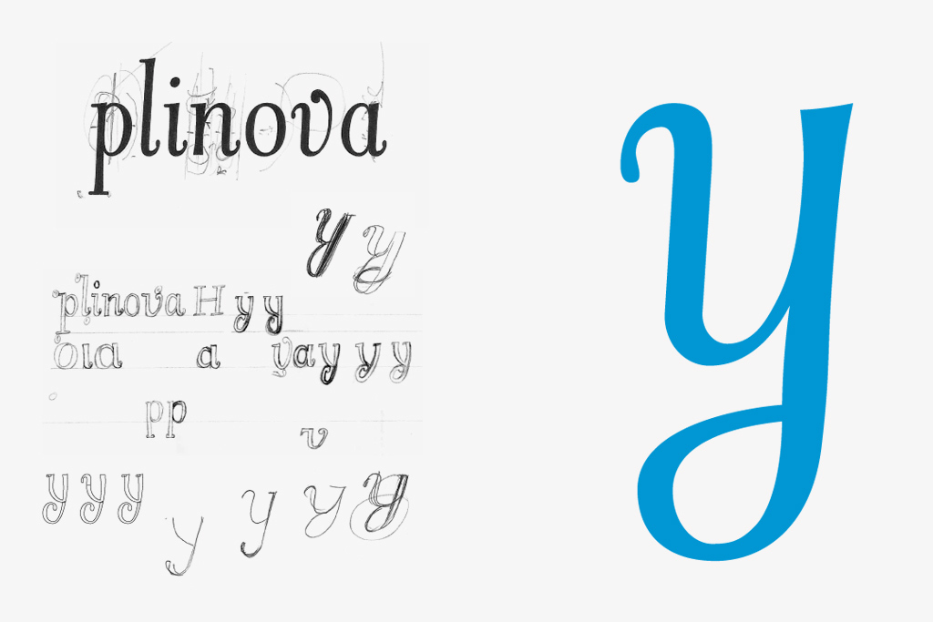 upright italic type font type design milosz Digital Font typeface design