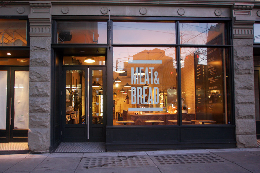 Meat & bread  branding