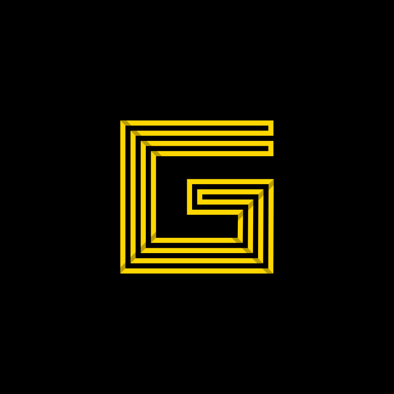 My own logo gold premium strokes Maze like nice Beautiful logo design personal