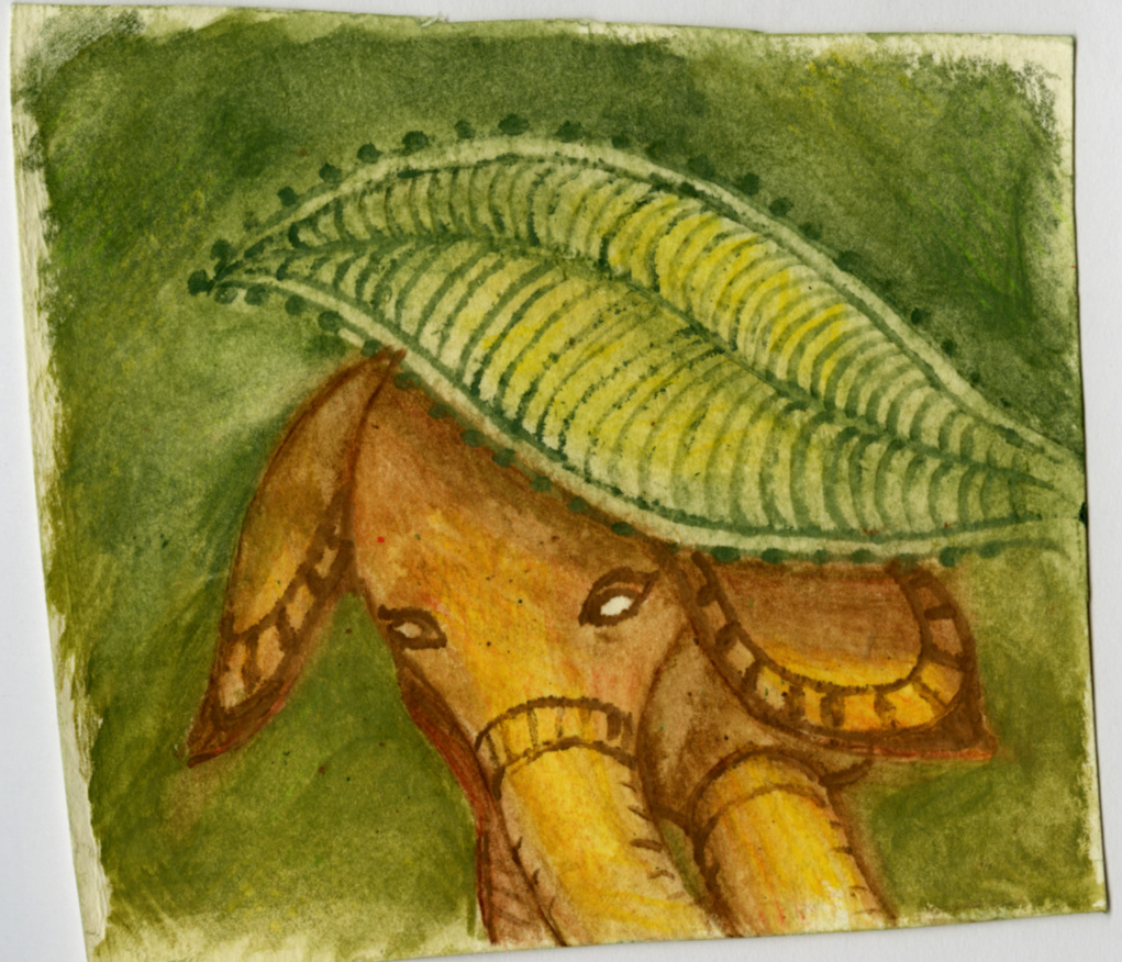 elephant character study creative process