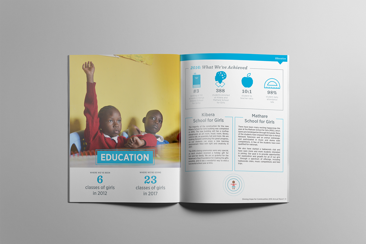 annual report nonprofit nonrprofit annual report editorial design  Layout Design