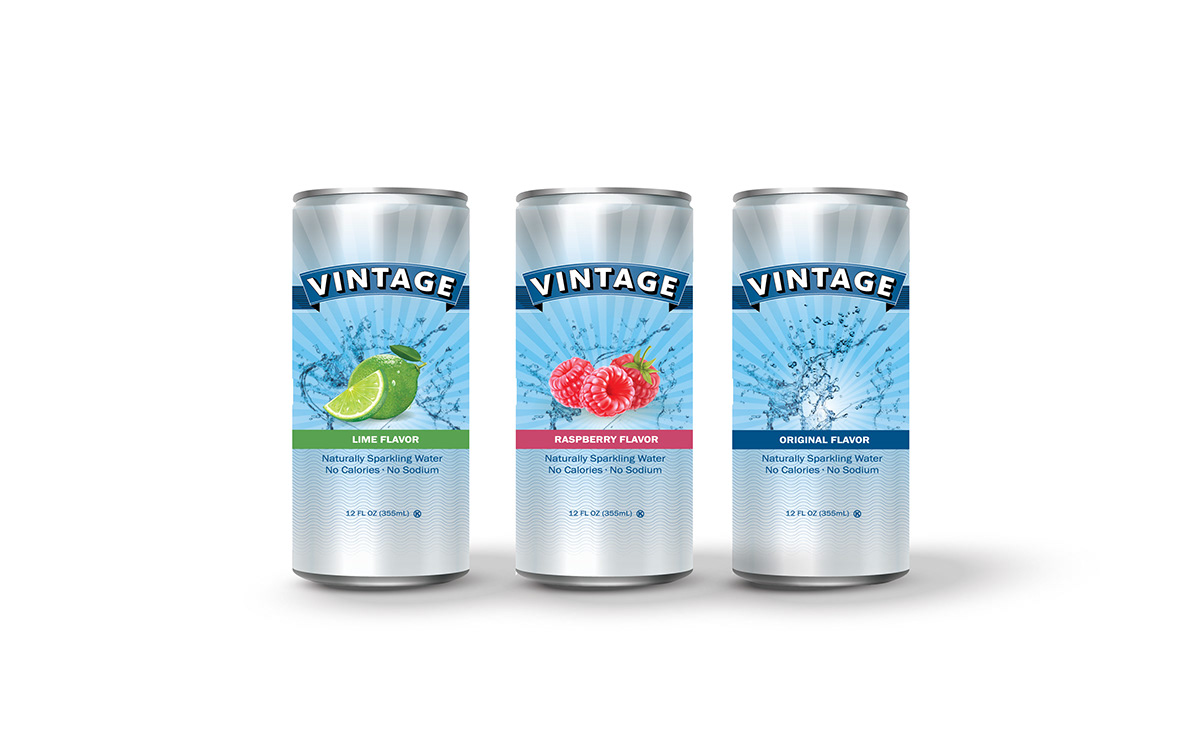 VIntage Seltzer cans soda blue cans raspberry lime Original water sparking jessica haas Pratt Institute Adobe Portfolio