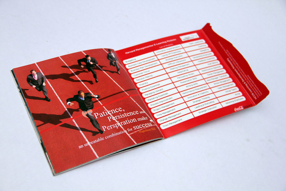brochure Coca-Cola coke Booklet print
