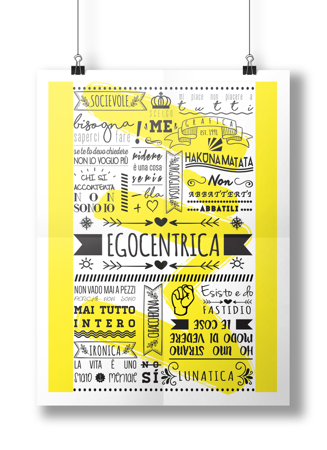 graphic design  Values yellow brand advertisement manifesto t-shirts Packaging