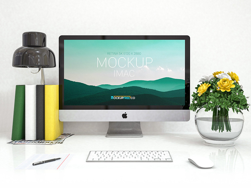 iMac Mockups, iMac Pro Mockups