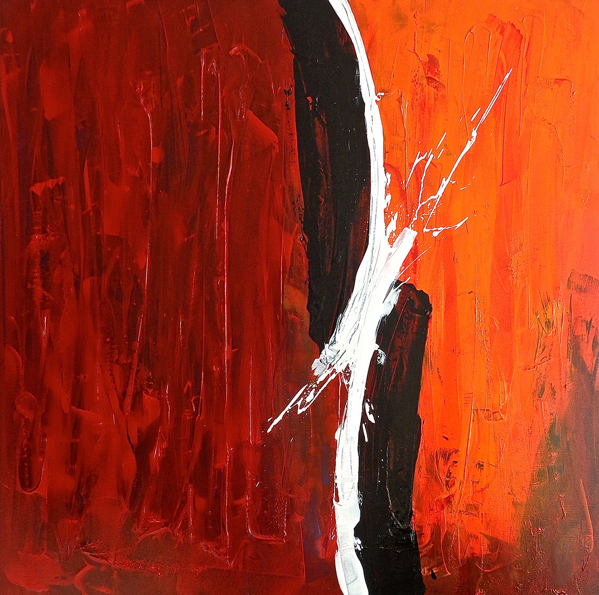 break break up choices new directions new chances contemporary modern abstract expressive