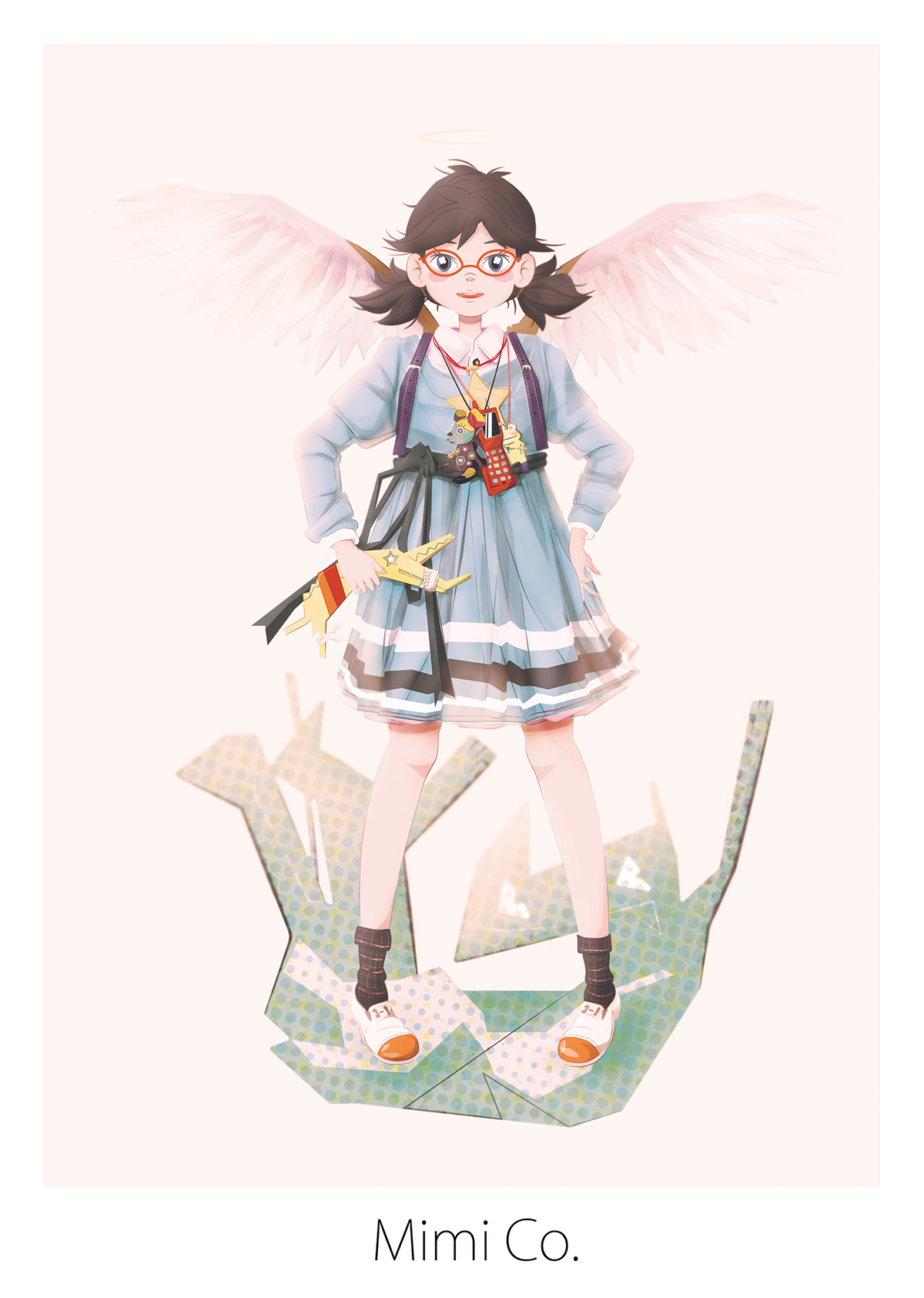 Angels And Two Of The Devil On Behance Angels And Two Of The Devil On Behance