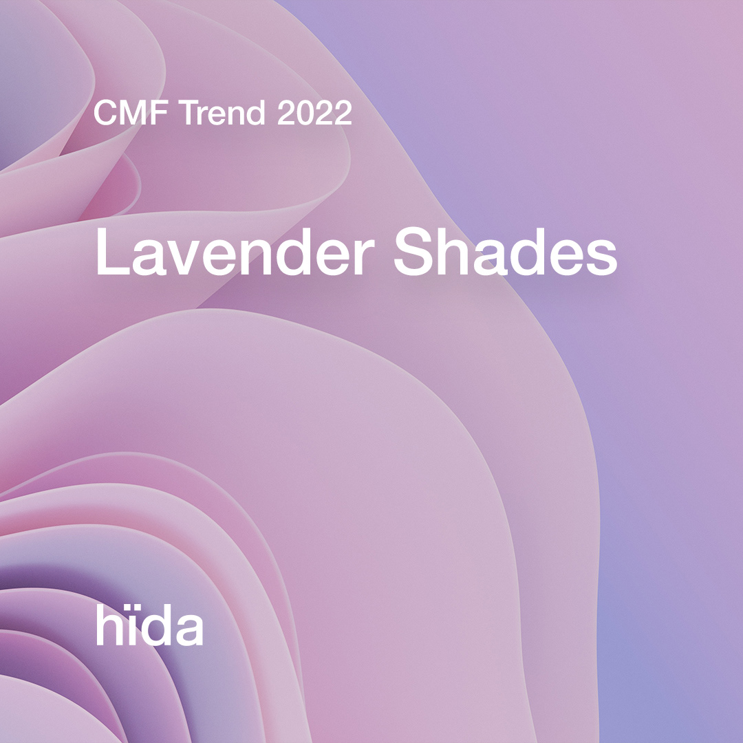 cmf design design trend lavender moodboard pantone Shades trendforecasting trends violet