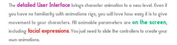Character design  character animation rig rigging Duik flat design