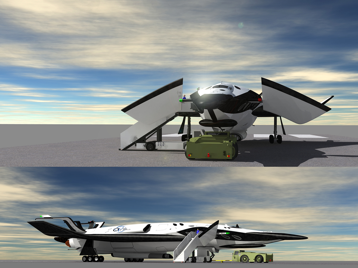 Space  Aircraft concept Transport