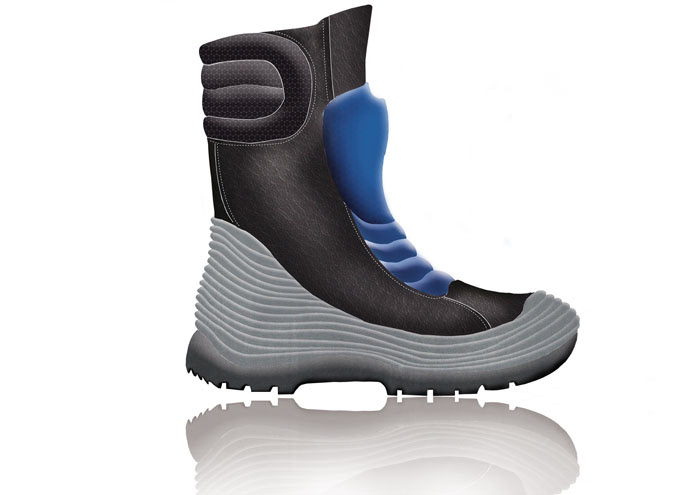 safety shoes shoes Technology oil industry pantone sketch
