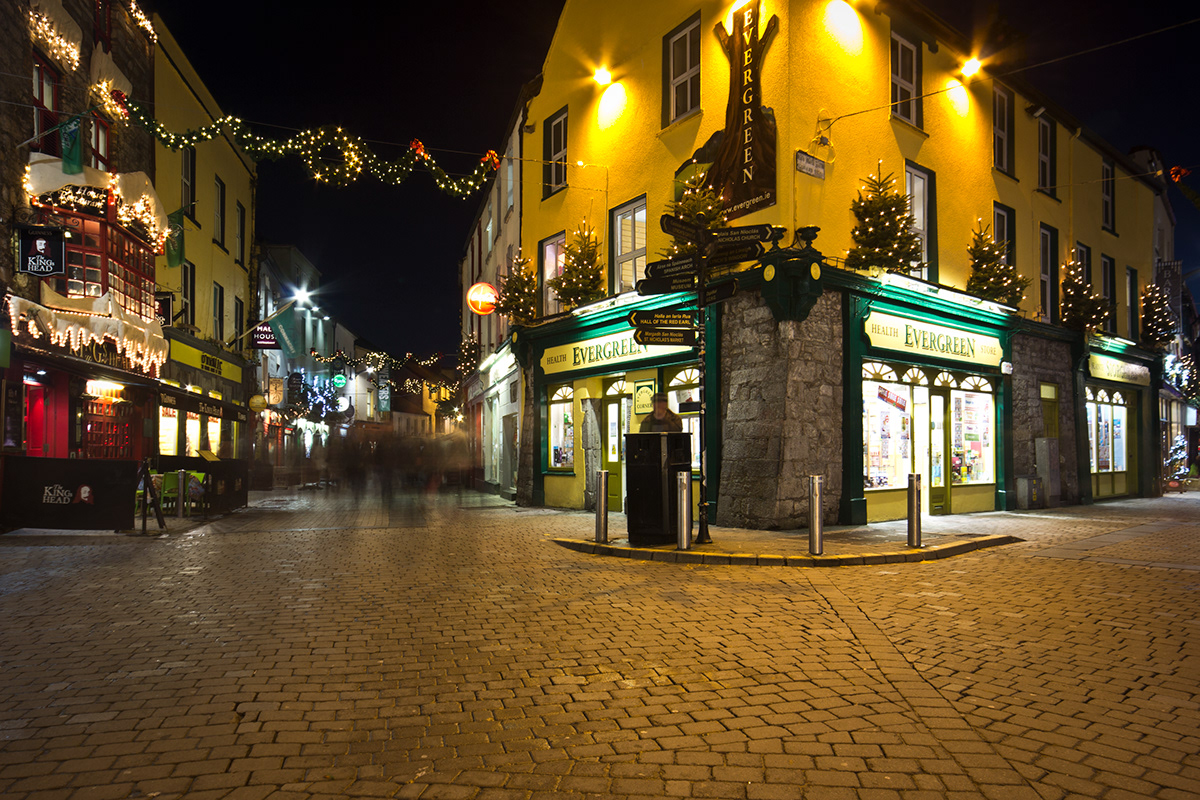 Galway Ireland long exposure Canon 60D photo Nightscape Landscape Urban