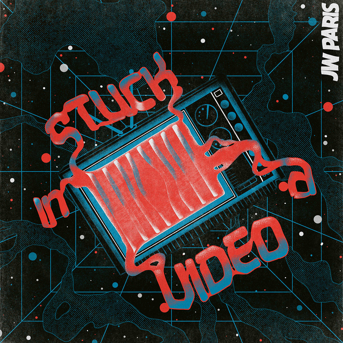 artwork ep gig music Retro Space  stuck video