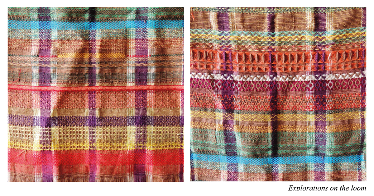 weaving handloom Basic Weaves places of worship colours