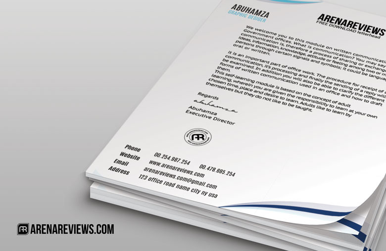Downlaod Free Classic Letterhead Template. Logo of the company. simplicity of the design. Complete contact information. Use of maximum two fonts. Pertinent colors scheme