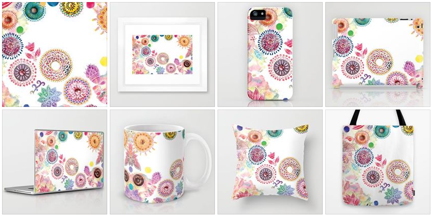 society6 instagram products framed art prints Stretched Canvases stationery cards iPhone & iPod Cases skins t-shirts tank tops throw pillows Tote Bags Mugs