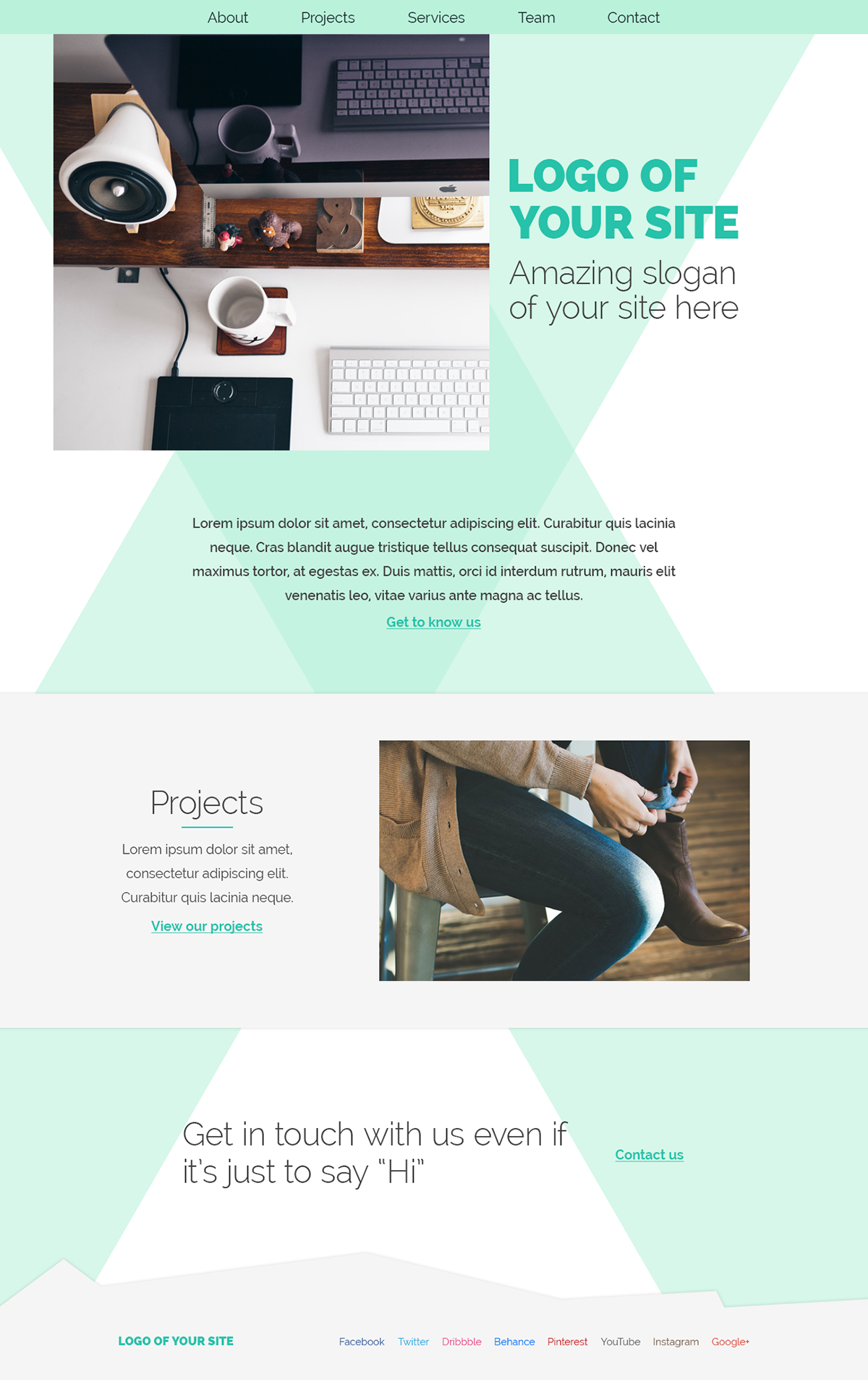 psd agency portofolio bootstrap grid Responsive Layout template photoshop clean minimal Website Theme creative personal
