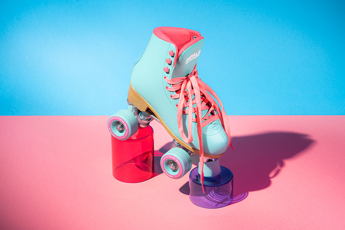 80s cyprus eighties pastel Photography  Product Photography quad skates rollerskates still life vaporwave