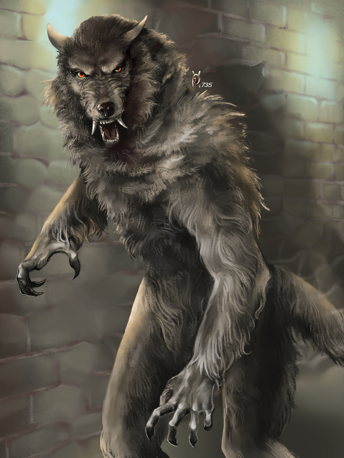 ILLUSTRATION  Werewolf WOD
