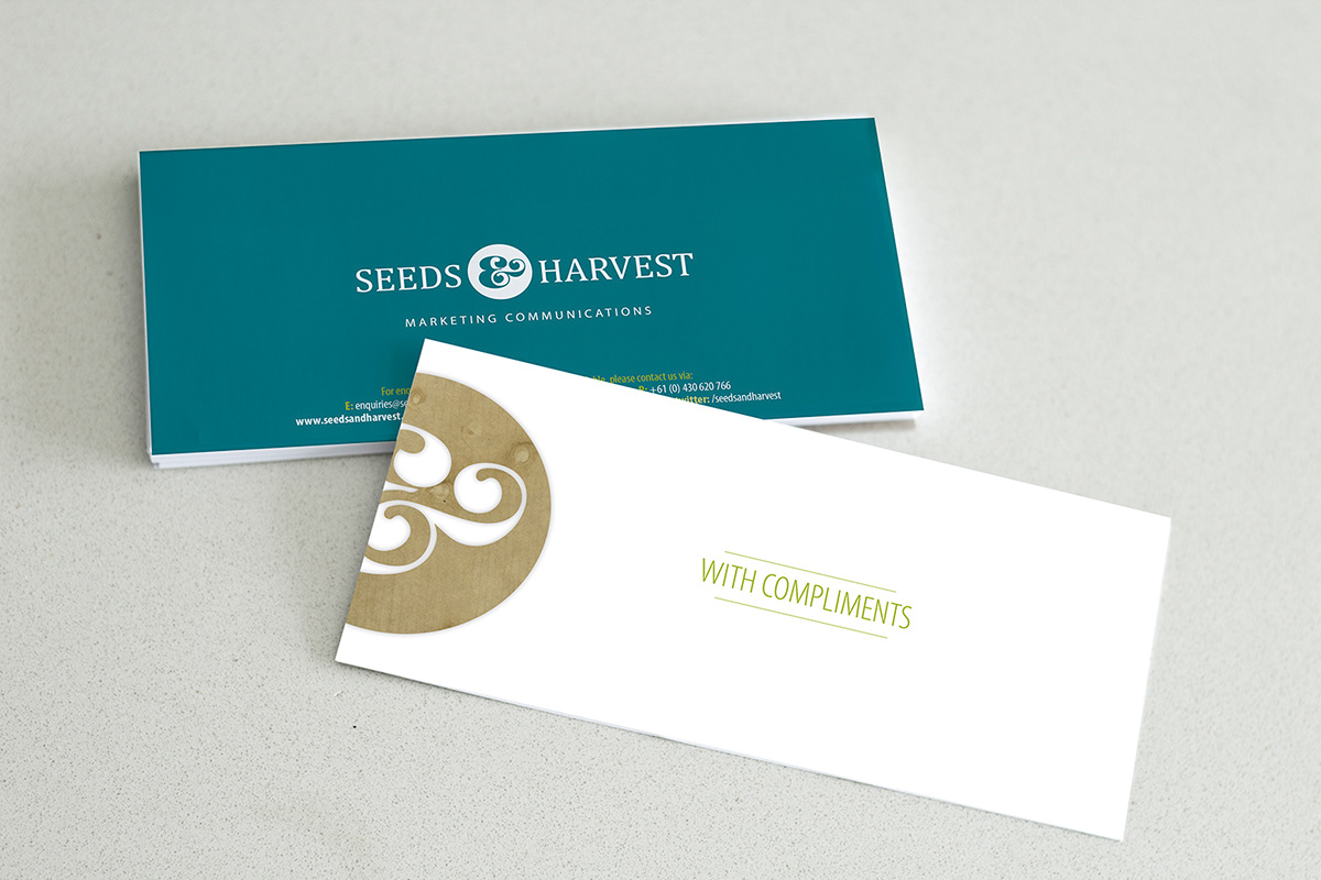 Corporate Identity logo brand personality marketing   communications Seeds and Harvest western australia Wine and Tourism