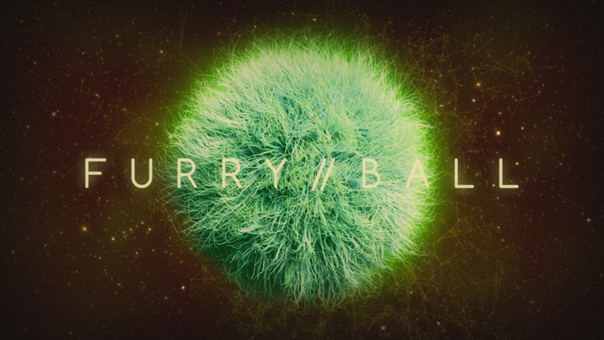 furryball furry ball timecore 3dsmax vray davinci davinci resolve after effects sphere universe particles Fur Dynamic simulation