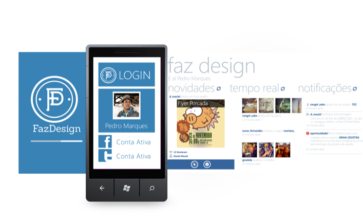 windows phone mobile wp app aplication aplicativo design