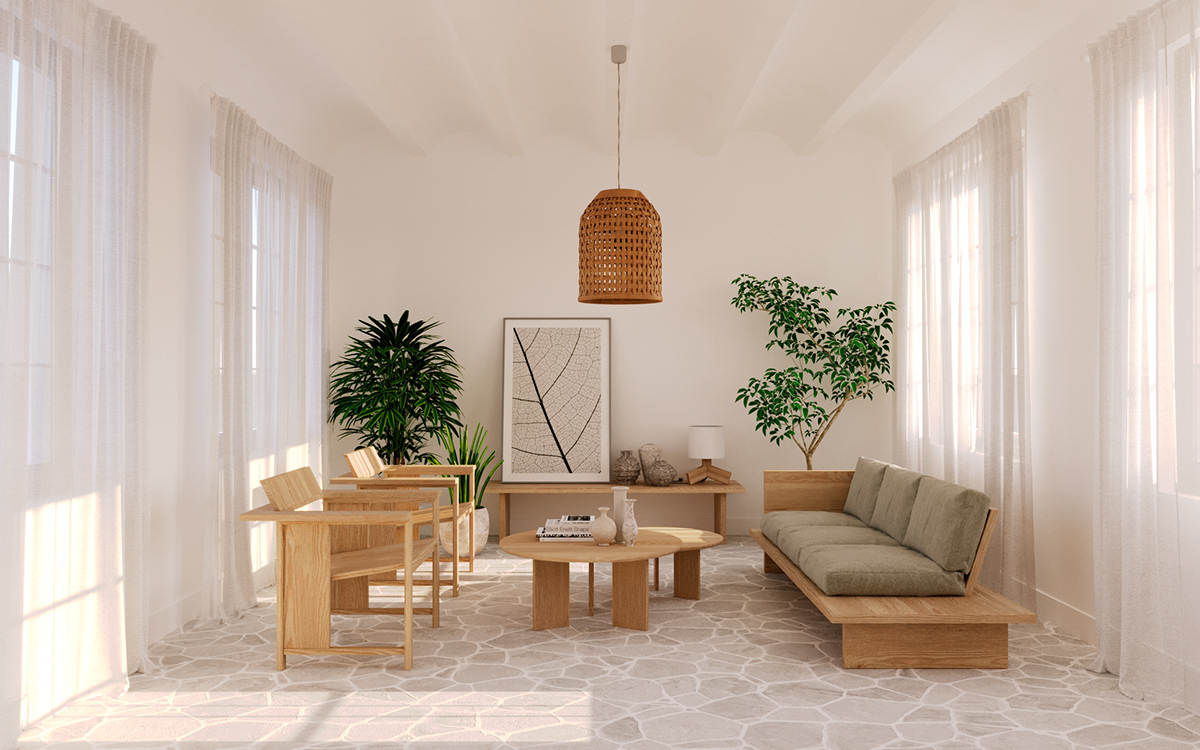 Render architecture interior design  3ds max corona archviz 3D visualization CGI modern