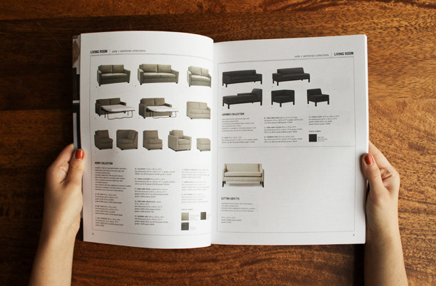 west elm catalog editorial monogram Binder furniture Textiles
