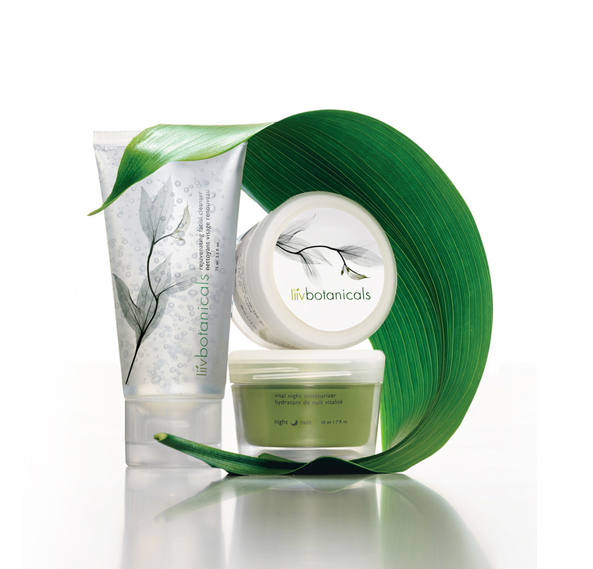 Liiv Botanicals packaging design cpg skin care beauty