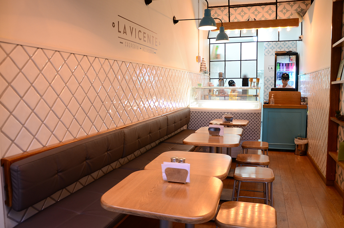 Interior design ice cream parlor shop Hospitality restaurant commercial