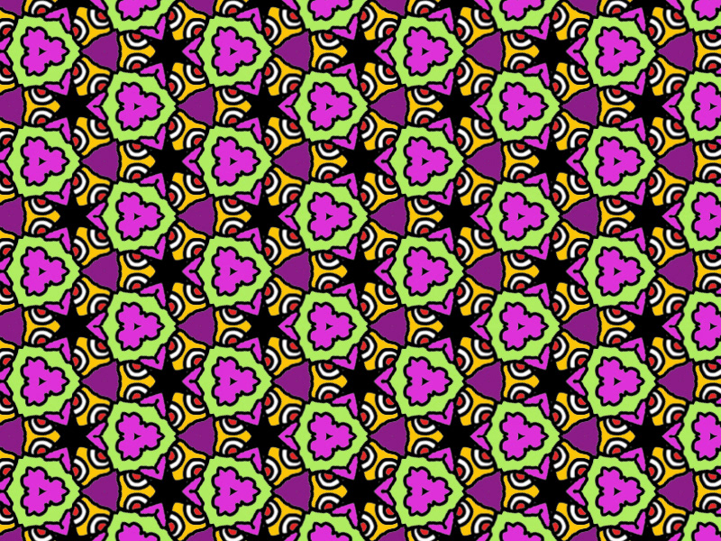 Beatles Yellow Submarine LottieNorton MissNorton lottie  repeat pattern design graphicdesign brighton bright psychadelic