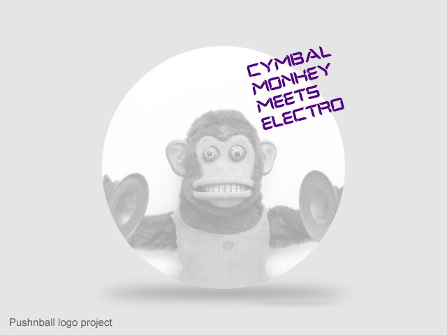 logo pushnball cymball monkey