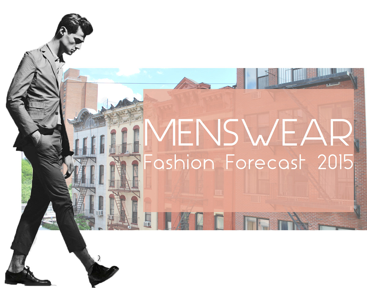 fashion forecast trends Menswear suits Outerwear