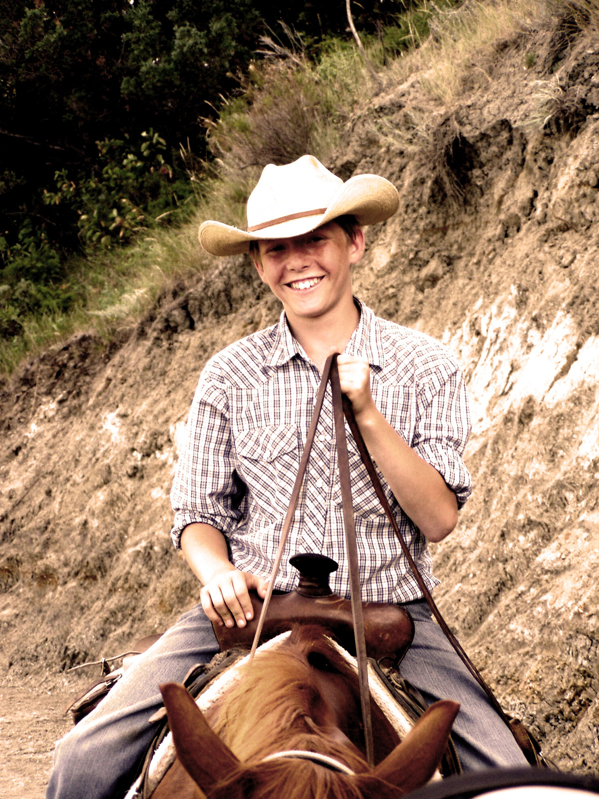 Bad Lands usa horse horsebackriding cowboy trail