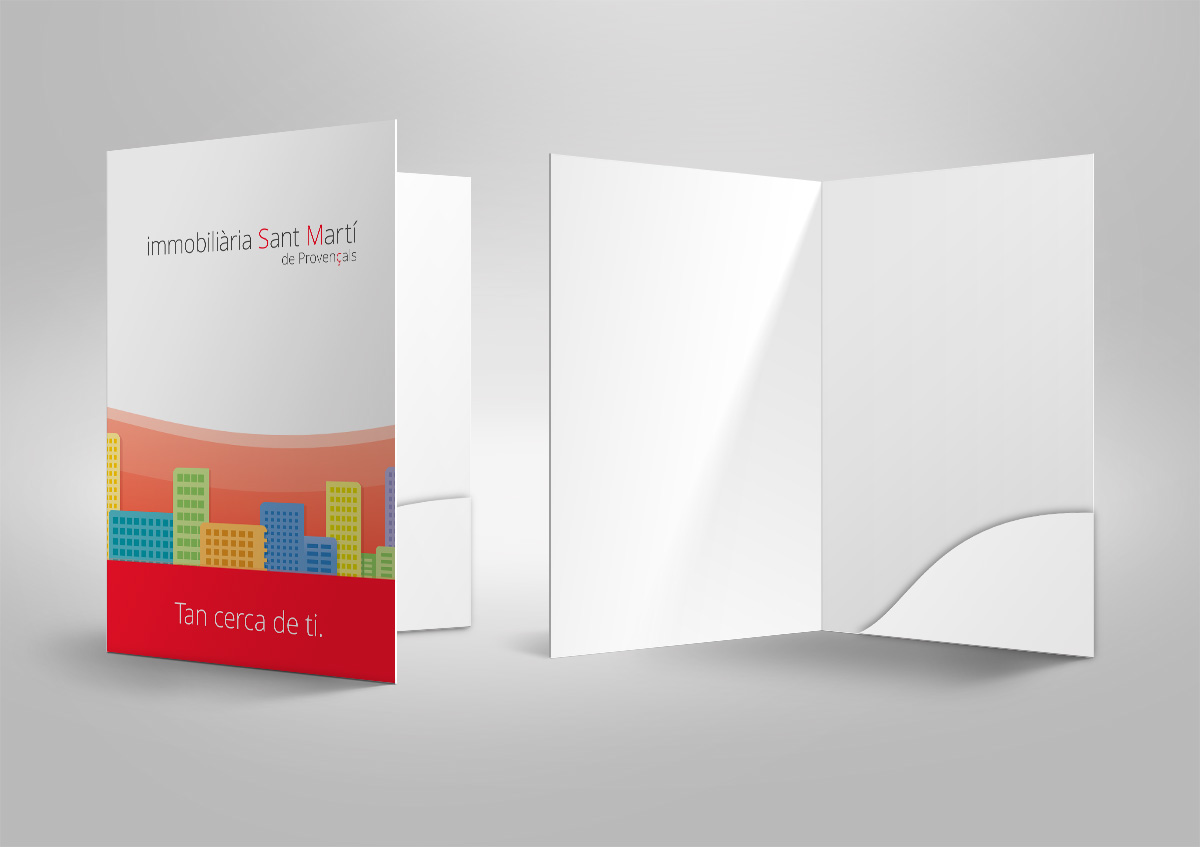 folder Stationery corporate design