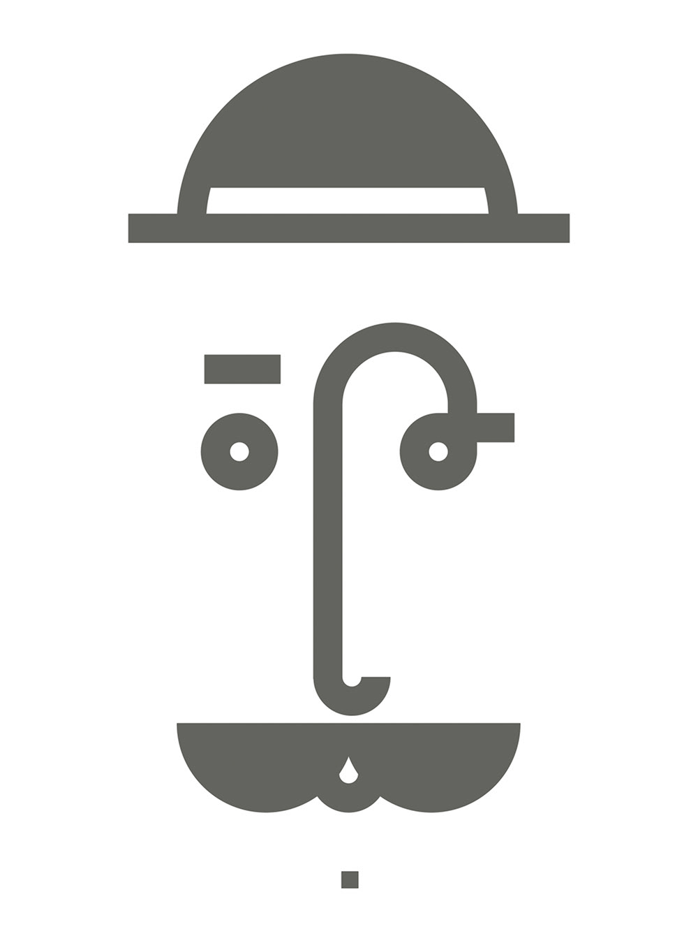 type tshirt remeras type faces bigote moustache mustache lettering letters Estampa