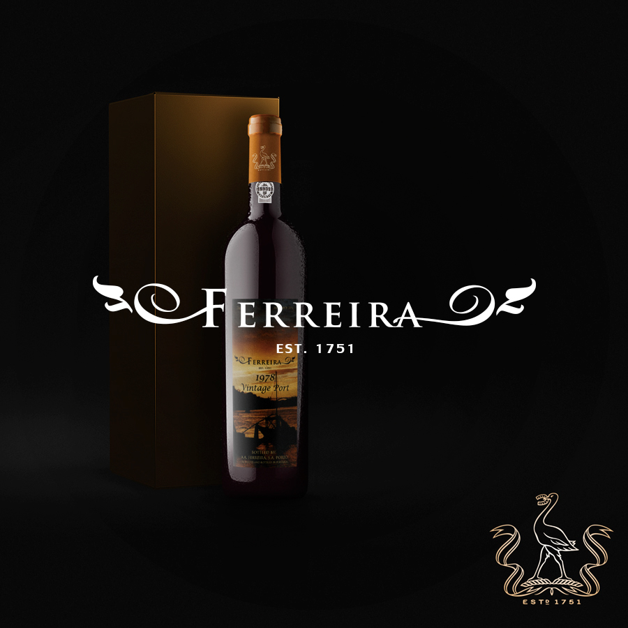 RESTYLING ferreira design identity port wine Vinho do Porto porto logo Logotype