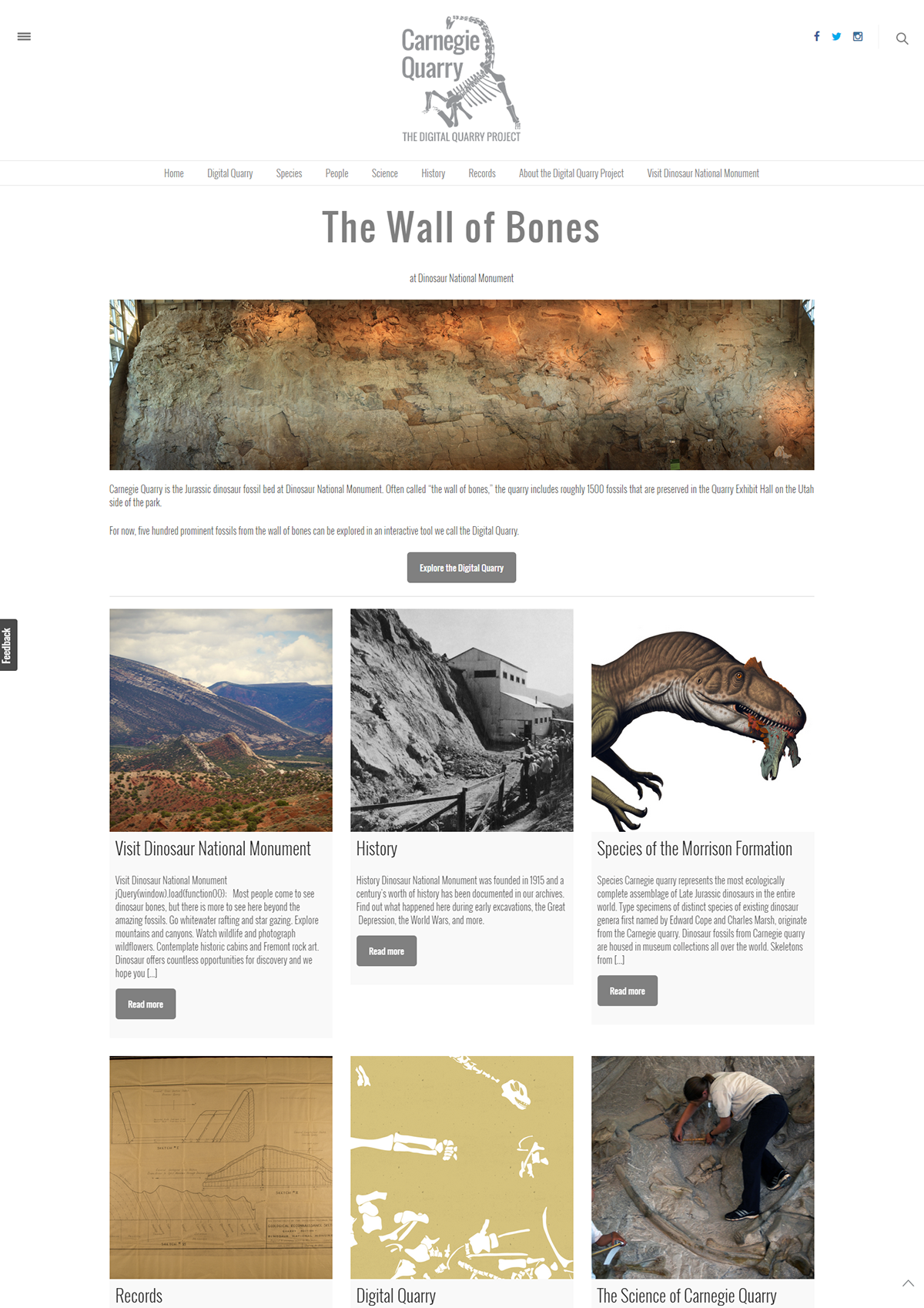 Digital Exhibit museum science paleontology dinosaurs