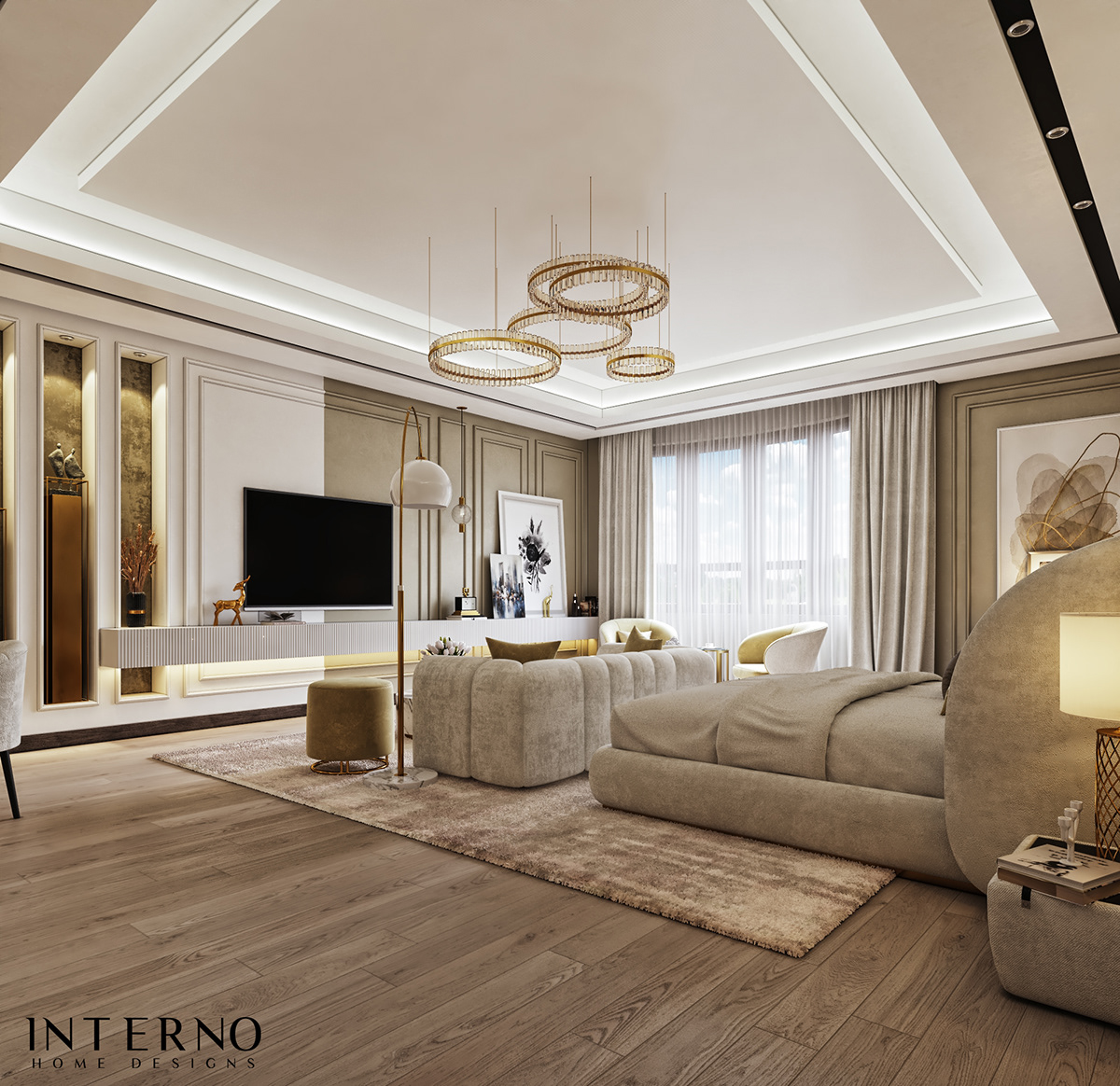 luxury bedroom :: Behance