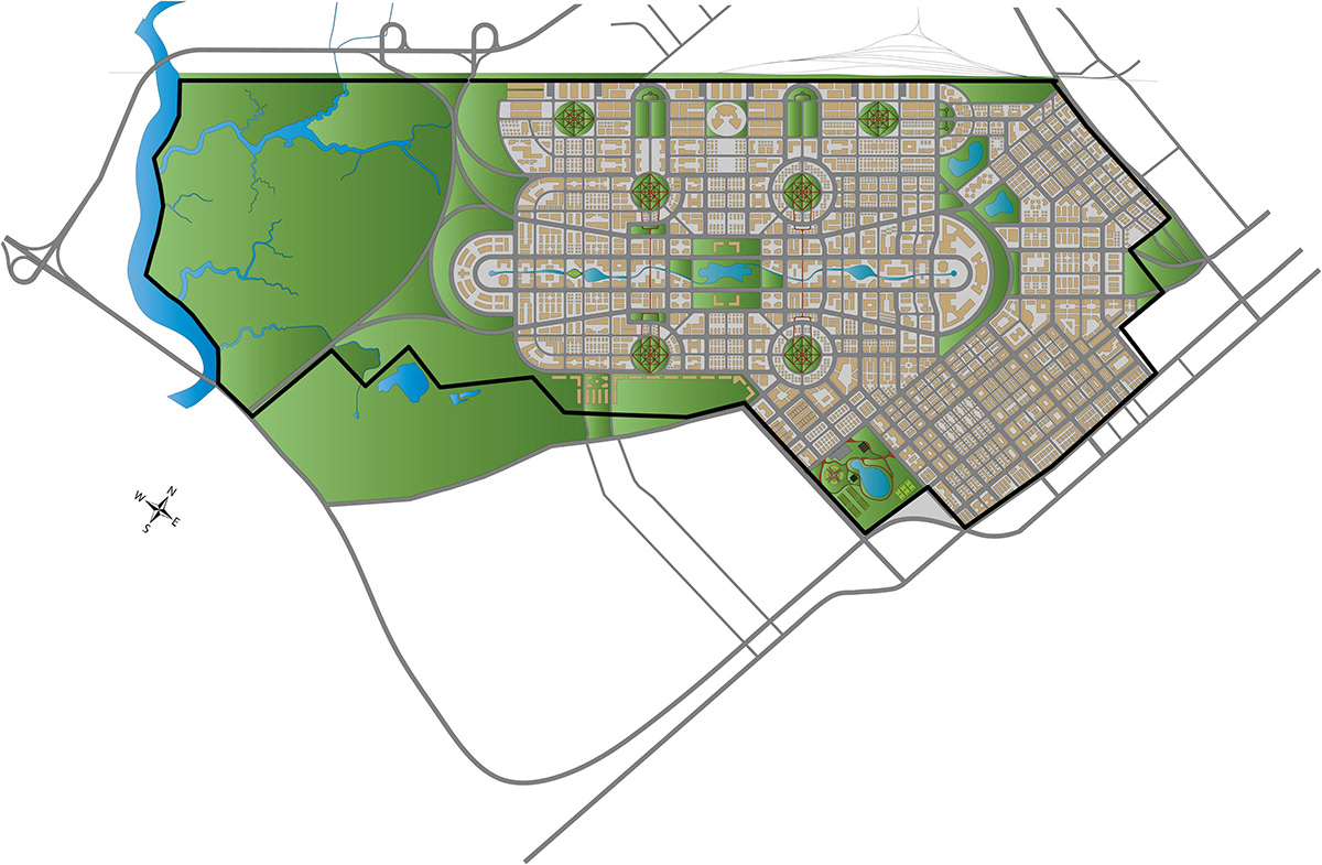 Savannah Southside urban renewal Urban planning new urbanism sustainable city.