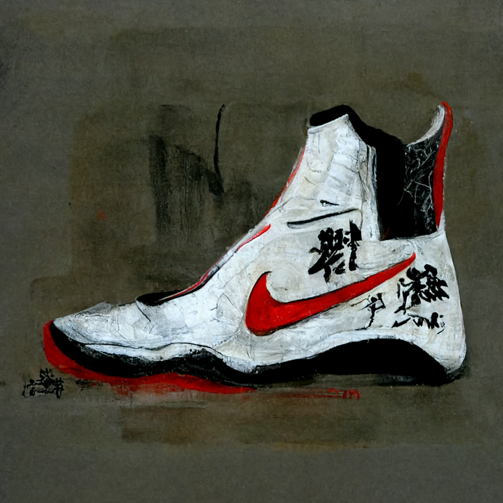ai midjourney MIDJOURNEY SERIES Nike 3D footwear ILLUSTRATION  Photography  shoes sneakers